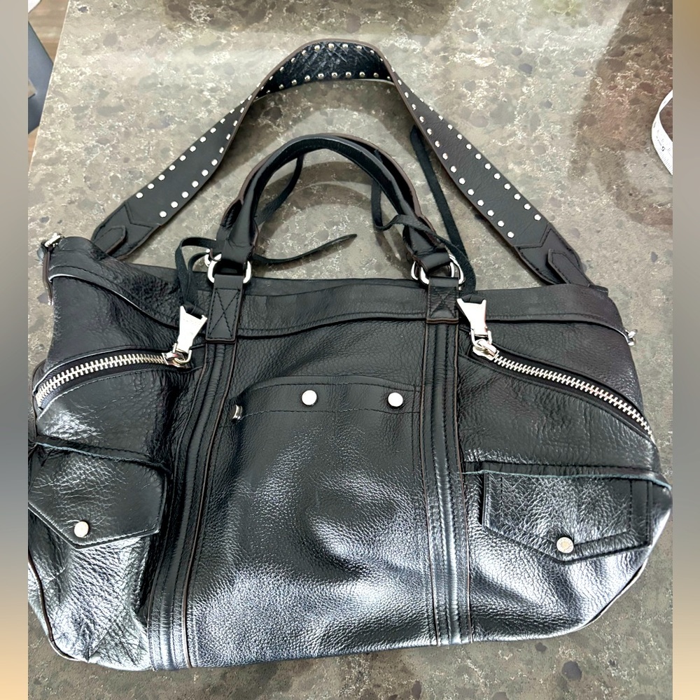 Aimee Kestenberg Black Shoulder Bag